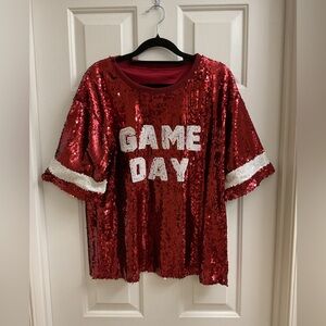 GAME DAY TOP NWOT